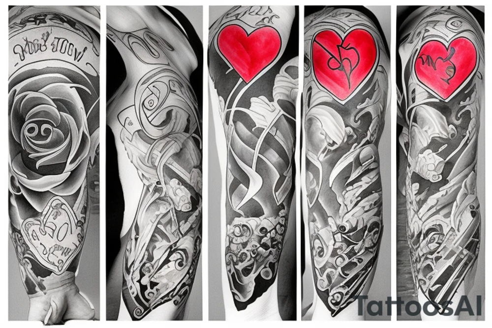 God of love tattoo idea