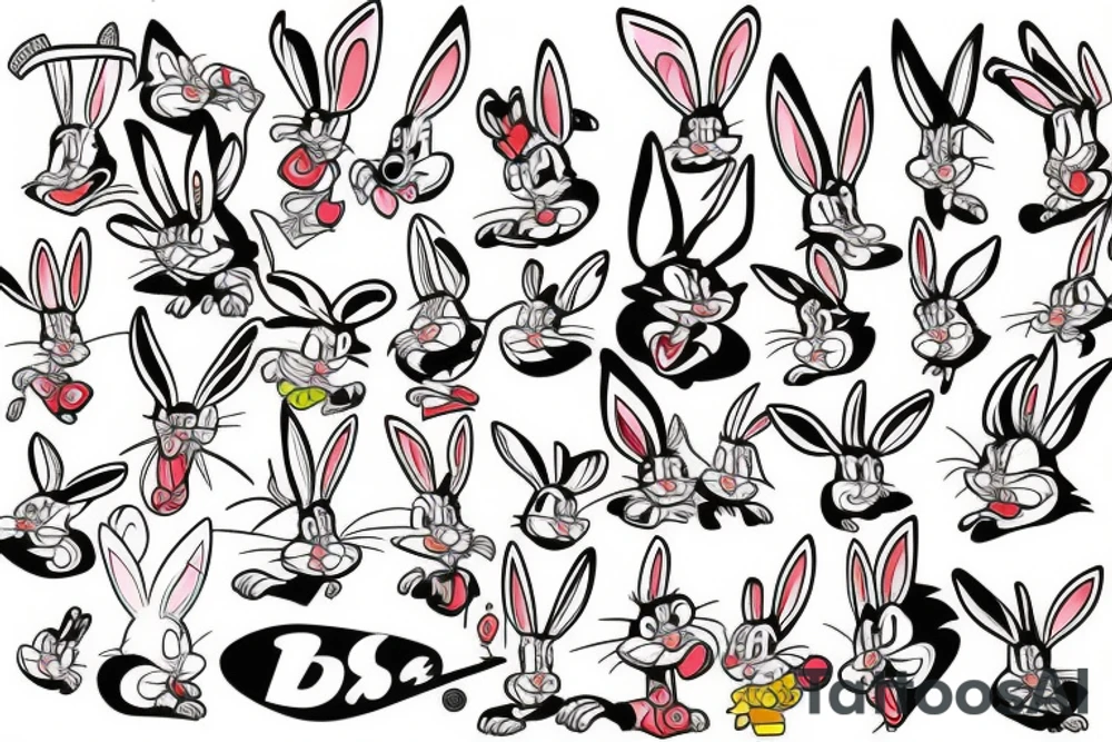 Bugs Bunny tattoo idea
