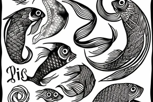 Pisces tattoo idea