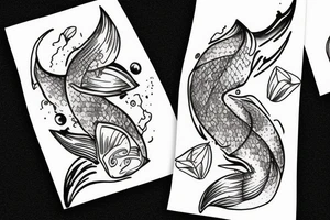 Pisces tattoo idea
