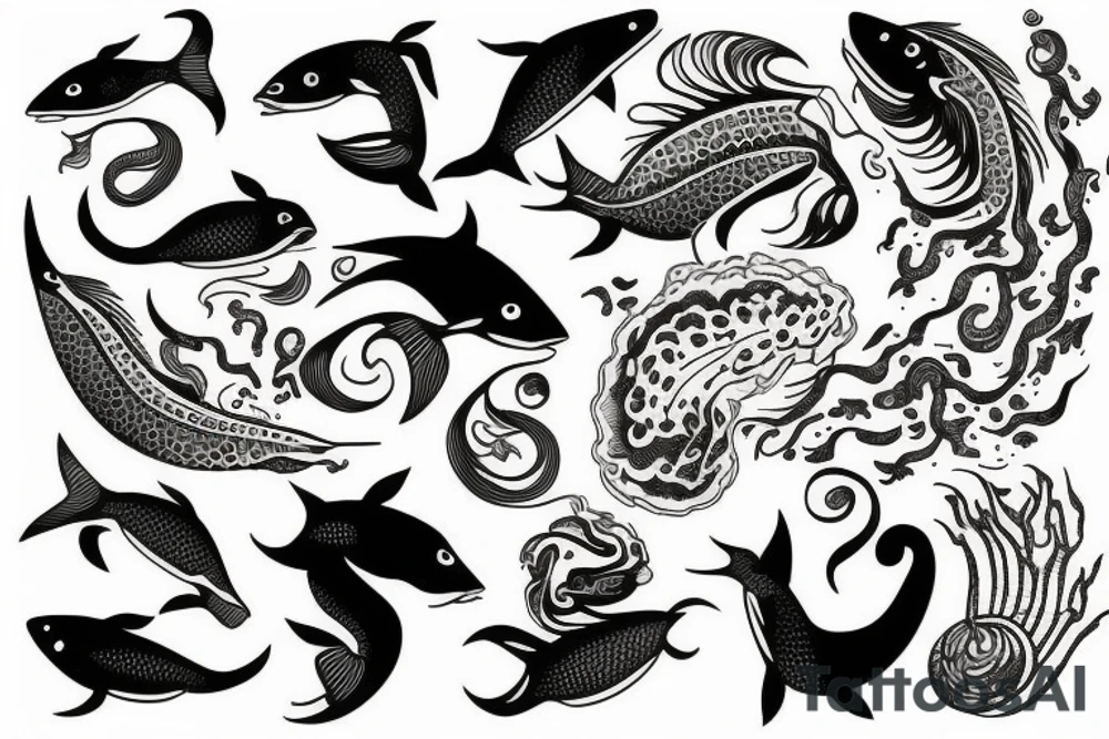 Pisces tattoo idea