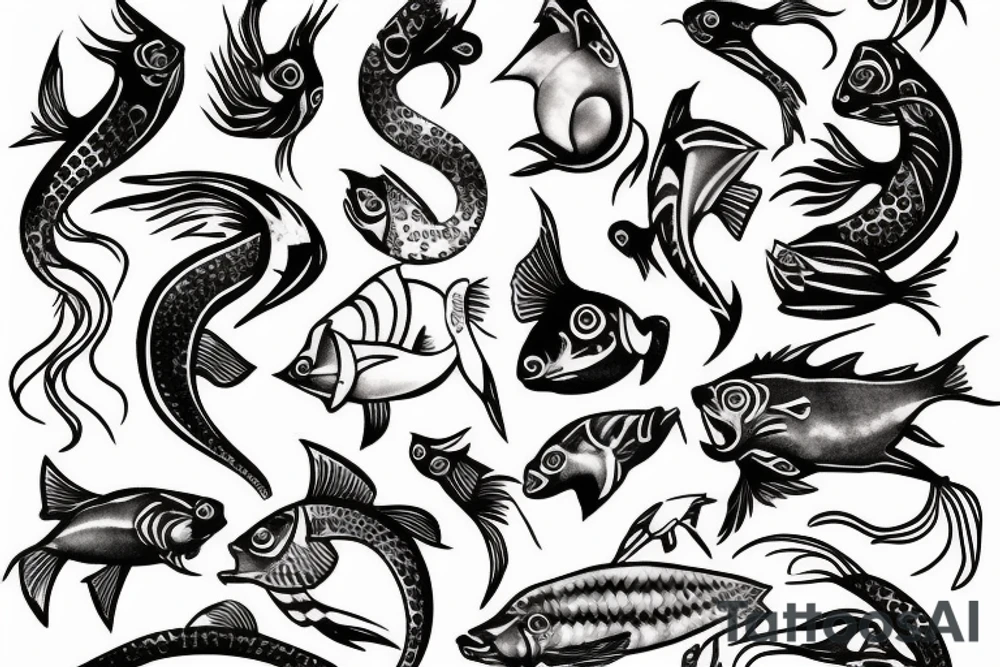 Pisces tattoo idea