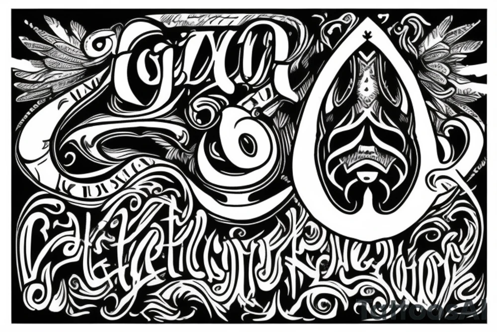 XIV with Gods not finished tattoo idea