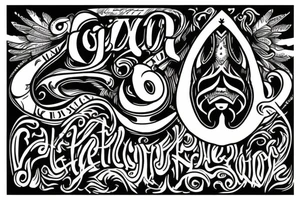 XIV with Gods not finished tattoo idea