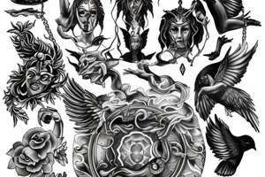 XIV with Gods not finished tattoo idea