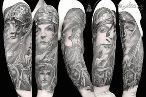 XIV with Gods not finished tattoo idea