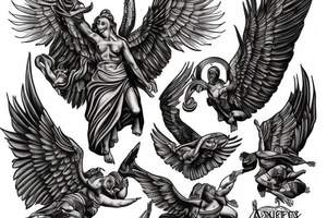 Archangel Michael tattoo idea