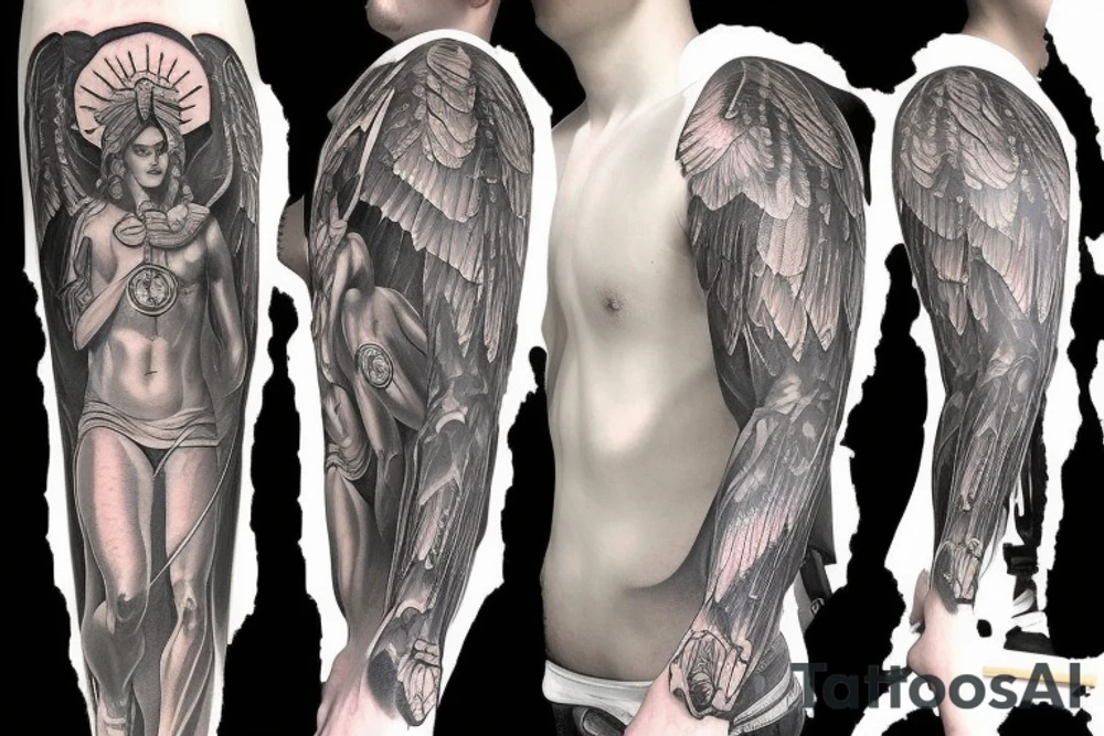Archangel Michael tattoo idea