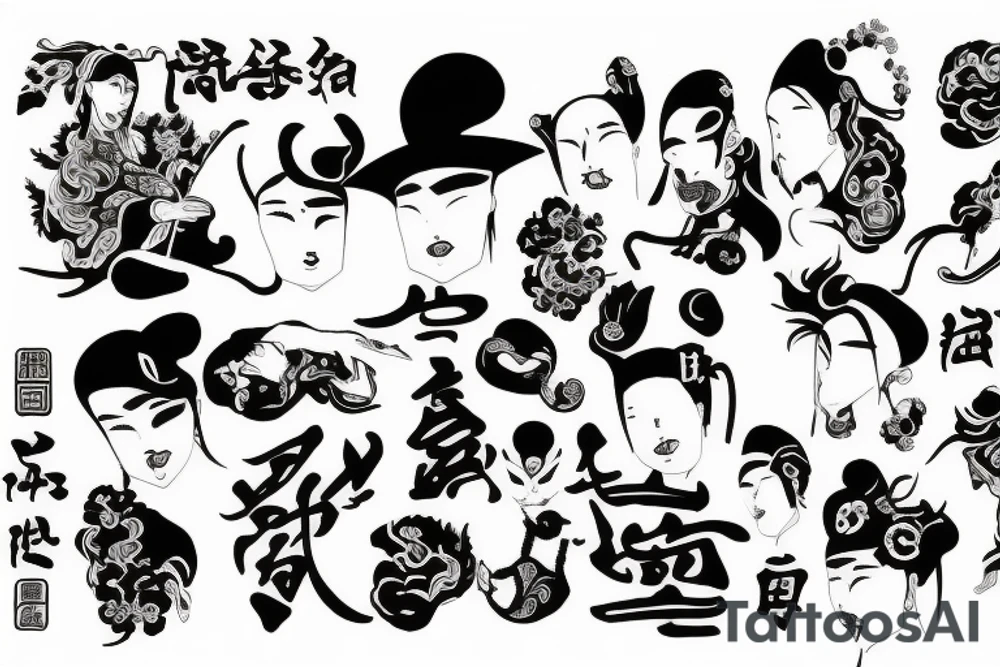 china culture tao tattoo idea