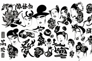 china culture tao tattoo idea
