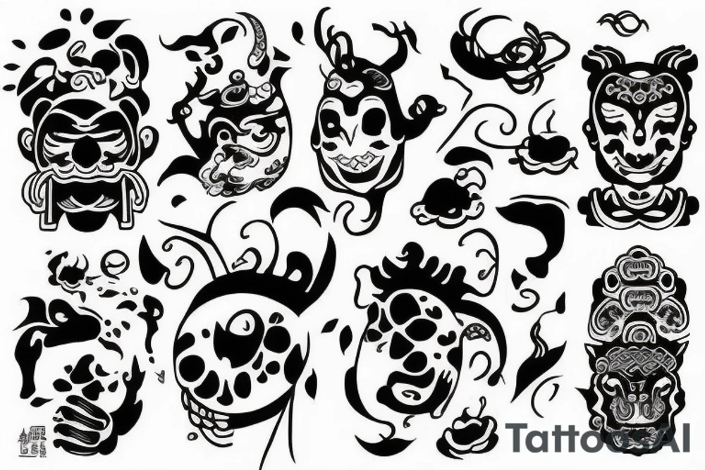 china culture tao tattoo idea