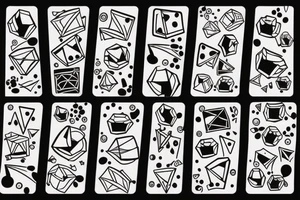 Trash polka kater tattoo idea