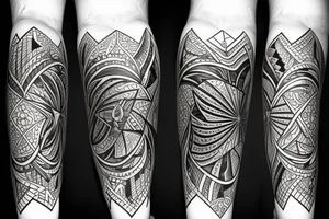 Swords and lone star state tattoo idea
