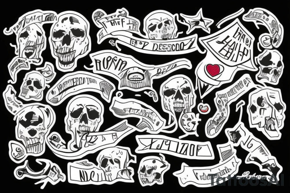 Jednorożec tattoo idea