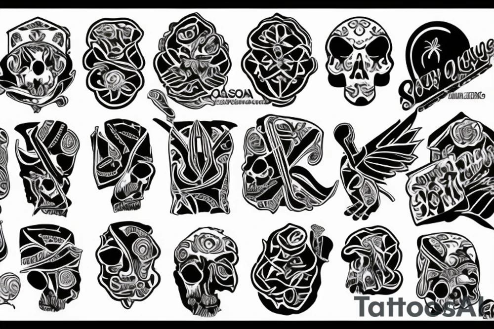 Navaja solsonesa en angulo tattoo idea