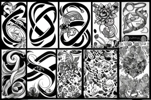 Infinity plus one tattoo idea