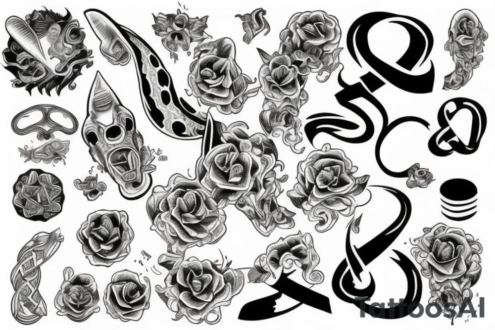 Infinity plus one tattoo idea