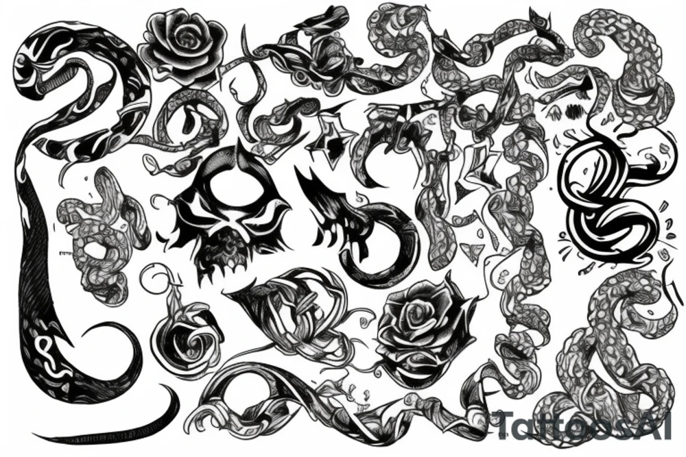 Infinity plus one tattoo idea