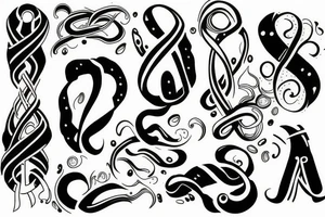 Infinity plus one tattoo idea