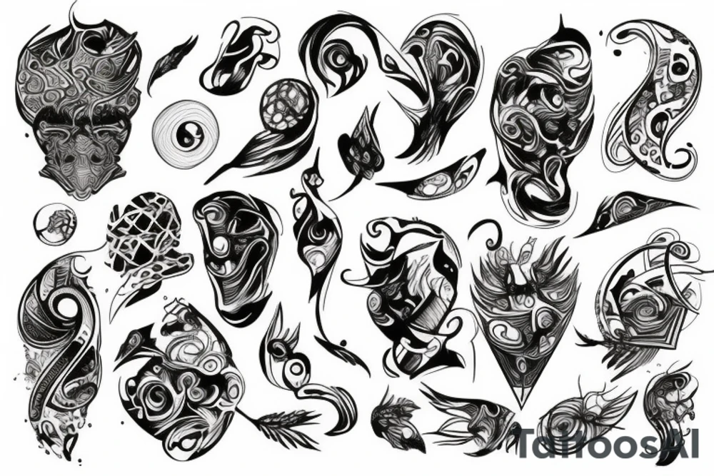 Abstract tattoo idea