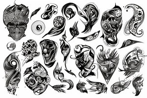 Abstract tattoo idea