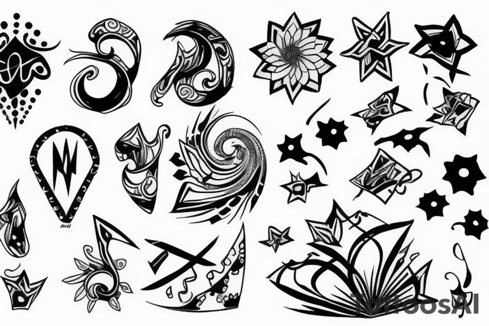 Abstract tattoo idea