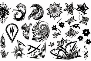 Abstract tattoo idea