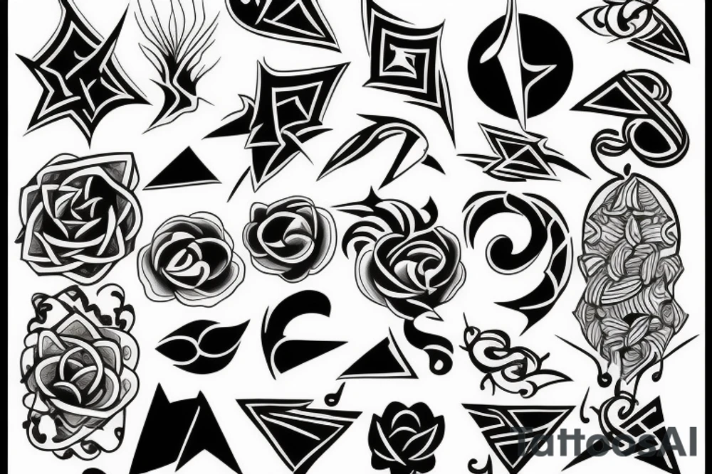 Abstract tattoo idea