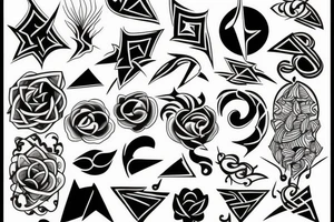 Abstract tattoo idea