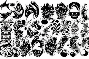 Left full sleeve tattoo idea