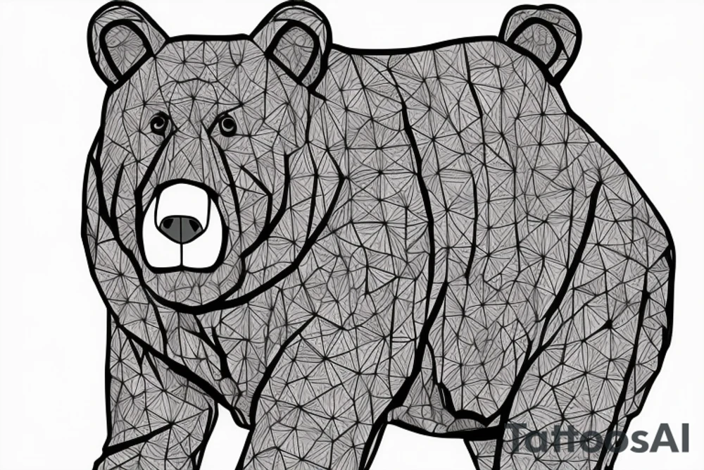 kanye graduation bear tattoo idea