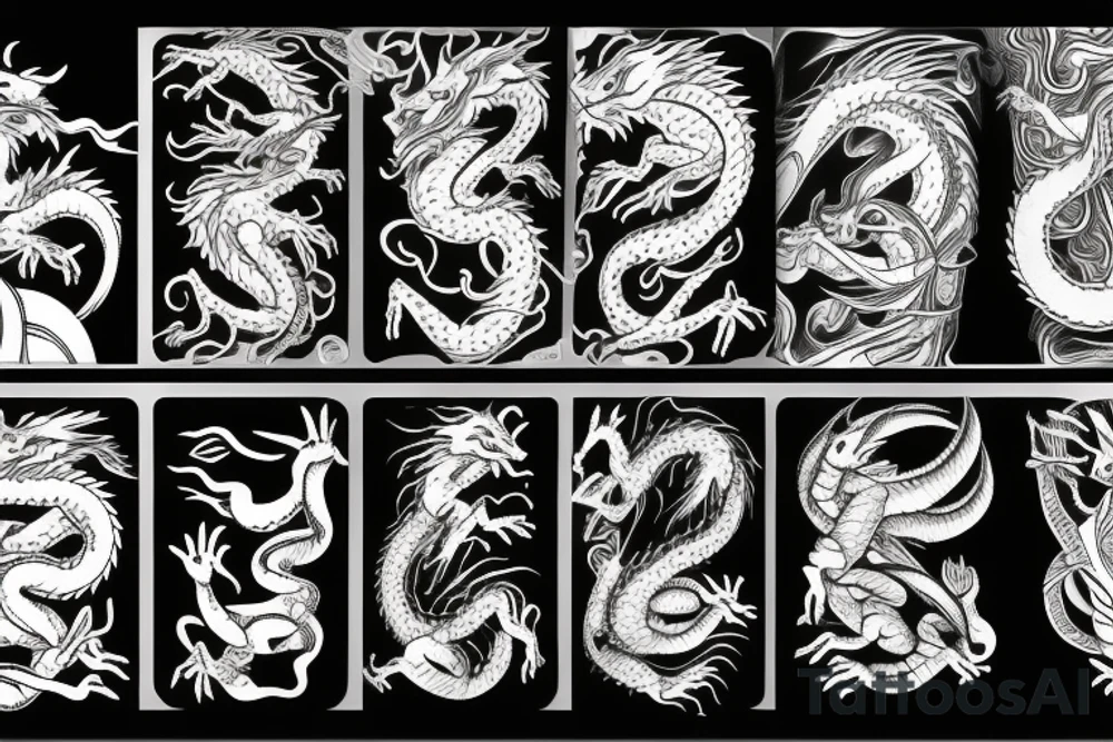 Dragon tattoo idea