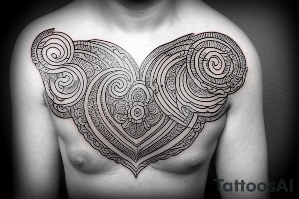 Buddha inspired tatoo for peace and dreams for left chest and shoulder tattoo idea