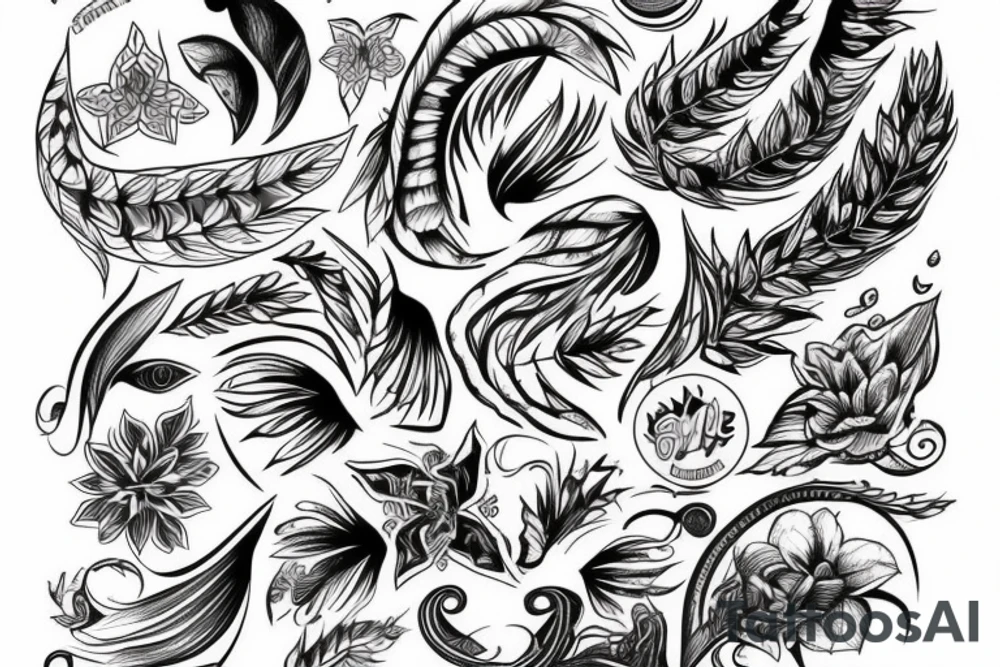 Минимализм фигура tattoo idea