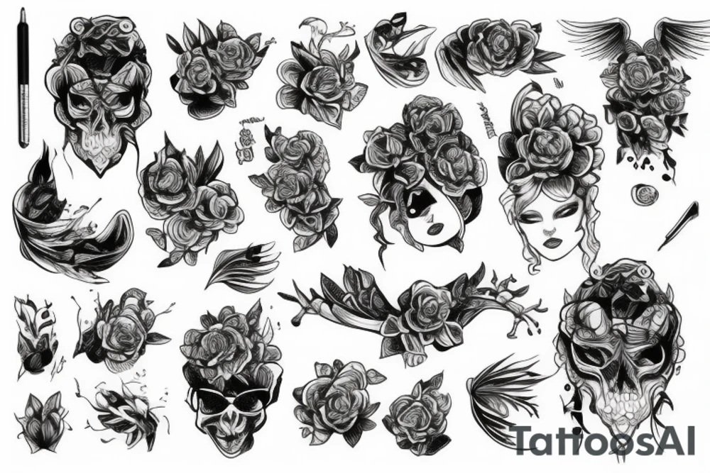 Минимализм фигура tattoo idea