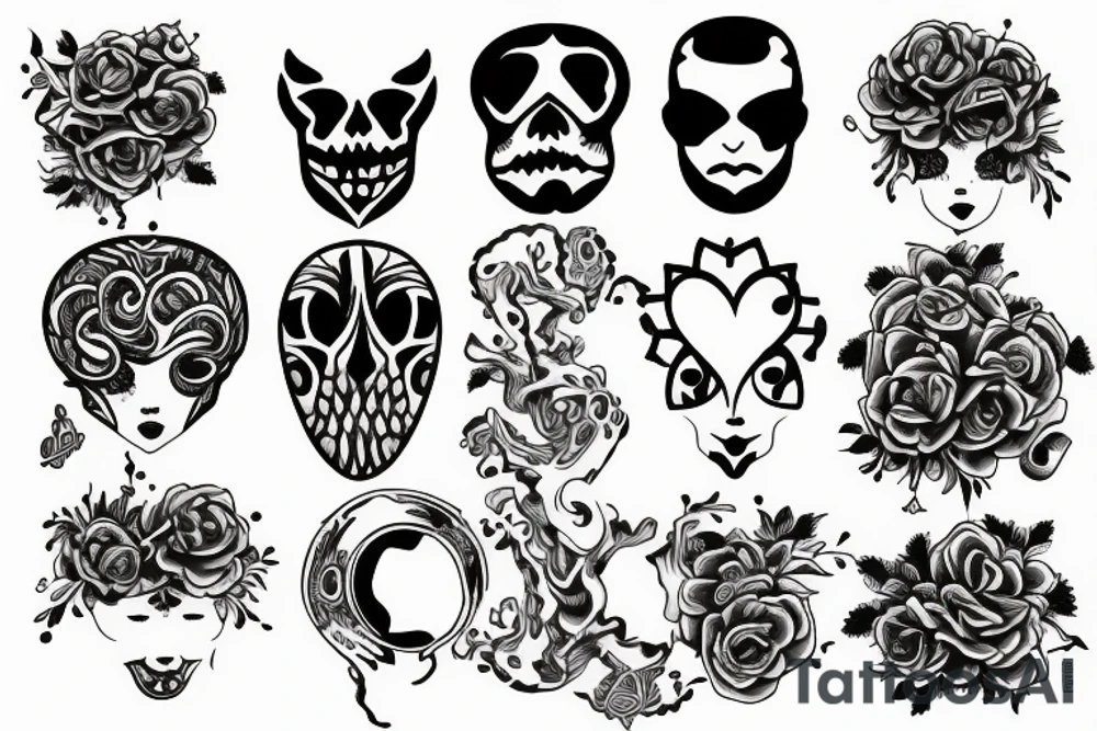 Key hole tattoo idea