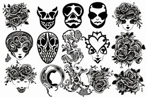 Key hole tattoo idea