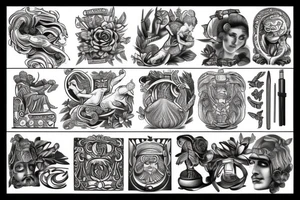 Ancient Greece tattoo idea