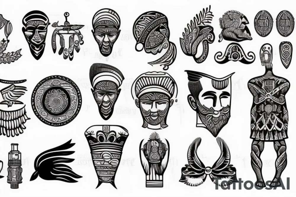 Ancient Greece tattoo idea