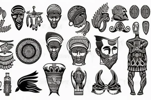 Ancient Greece tattoo idea