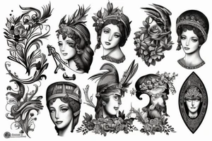 Ancient Greece tattoo idea