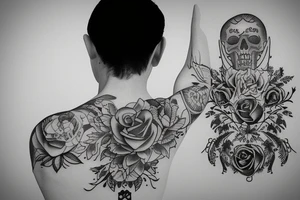 A flash sheet of Russian prison tattoos tattoo idea
