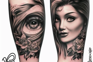 money
eye
music tattoo idea
