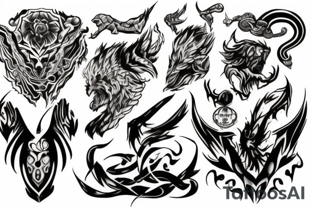 The word Fury tattoo idea