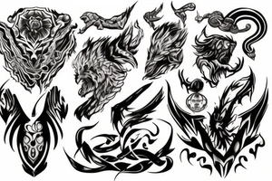 The word Fury tattoo idea