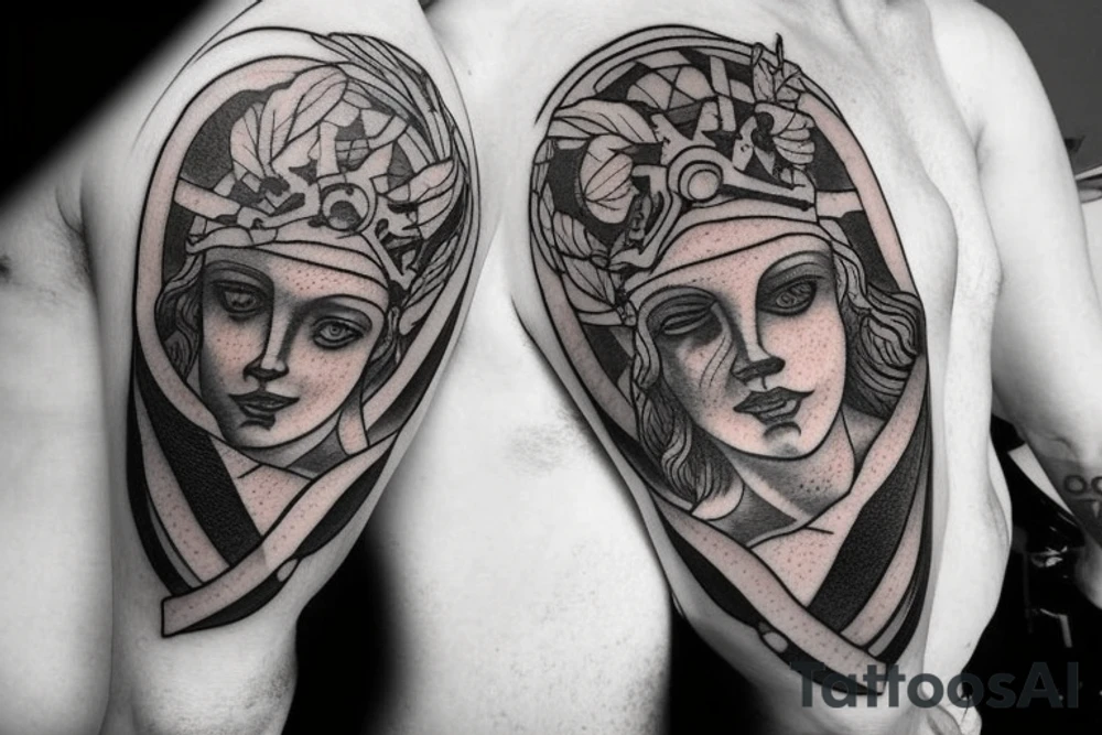 Atlas greek mythology tattoo idea