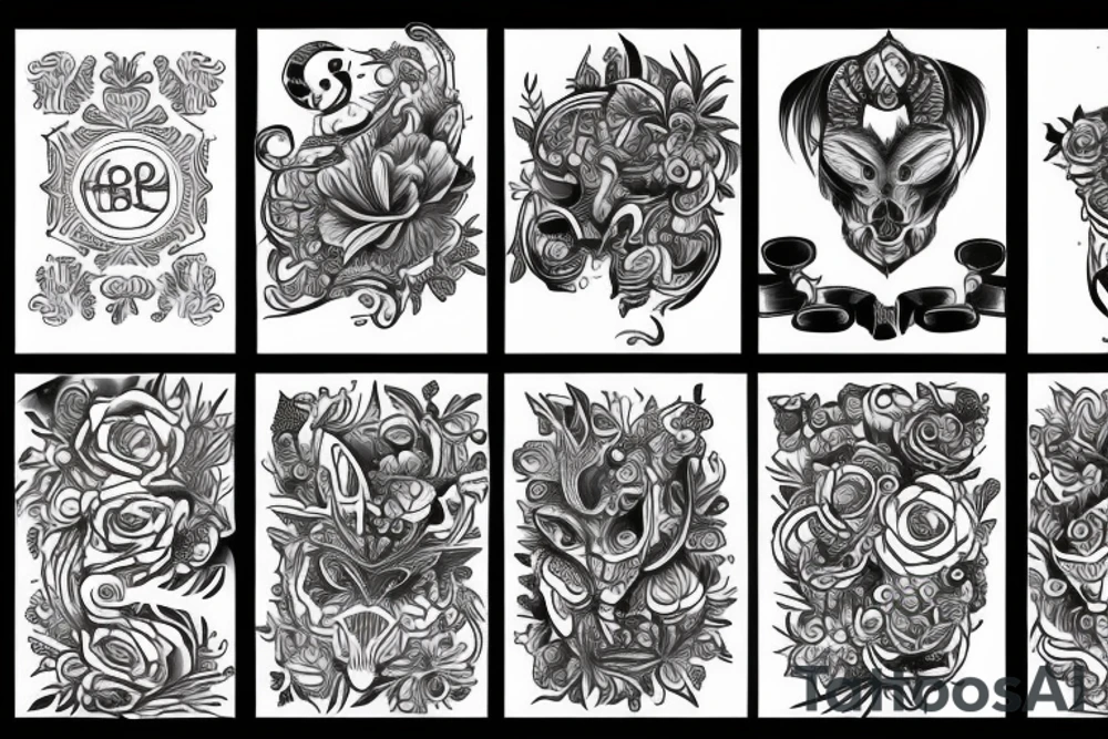 Buck tattoo idea