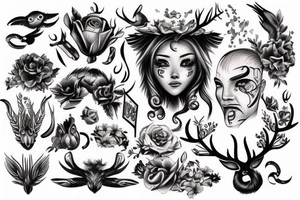 Buck tattoo idea