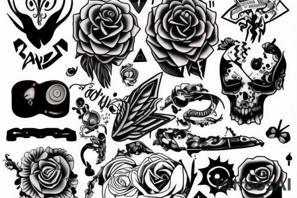 i want something random on my arm tattoo idea