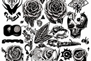 i want something random on my arm tattoo idea